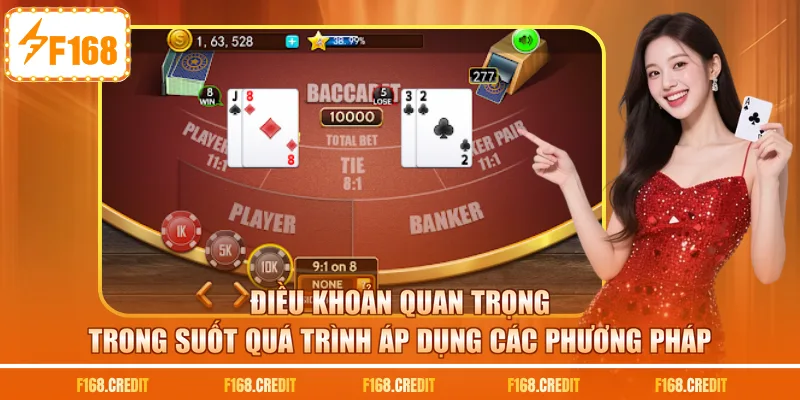 Điều khoản quan trọng trong suốt quá trình áp dụng các phương pháp