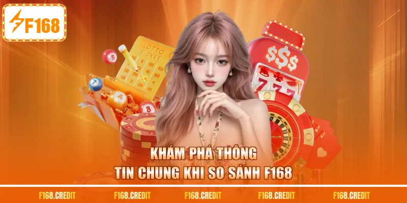 Khám phá thông tin chung khi so sánh F168