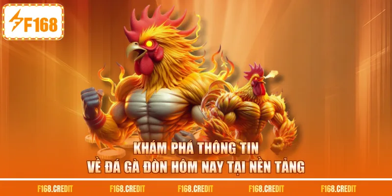 Khám phá thông tin về đá gà đòn hôm nay tại nền tảng