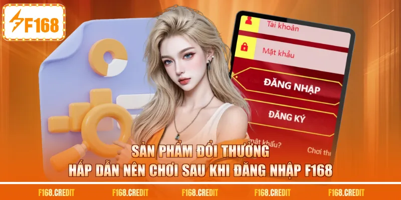 Sản phẩm đổi thưởng hấp dẫn nên chơi sau khi đăng nhập F168