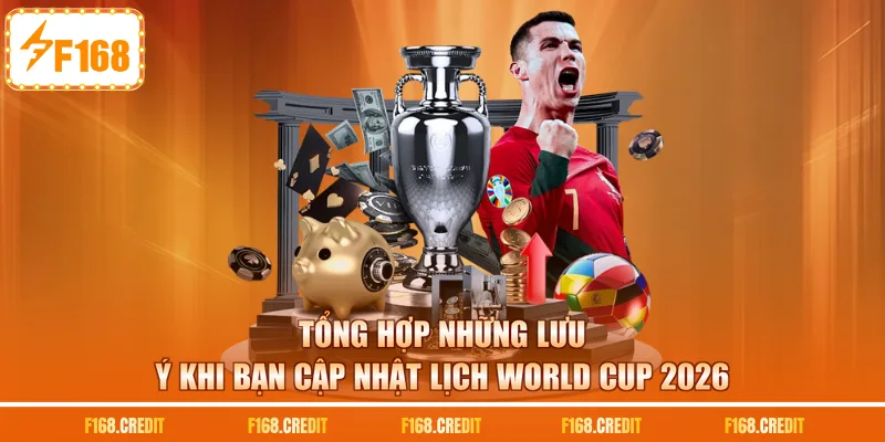 Tổng hợp những lưu ý khi bạn cập nhật lịch world cup 2026
